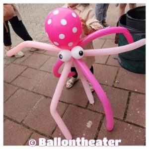 ballonfiguren octopus ballonartiest